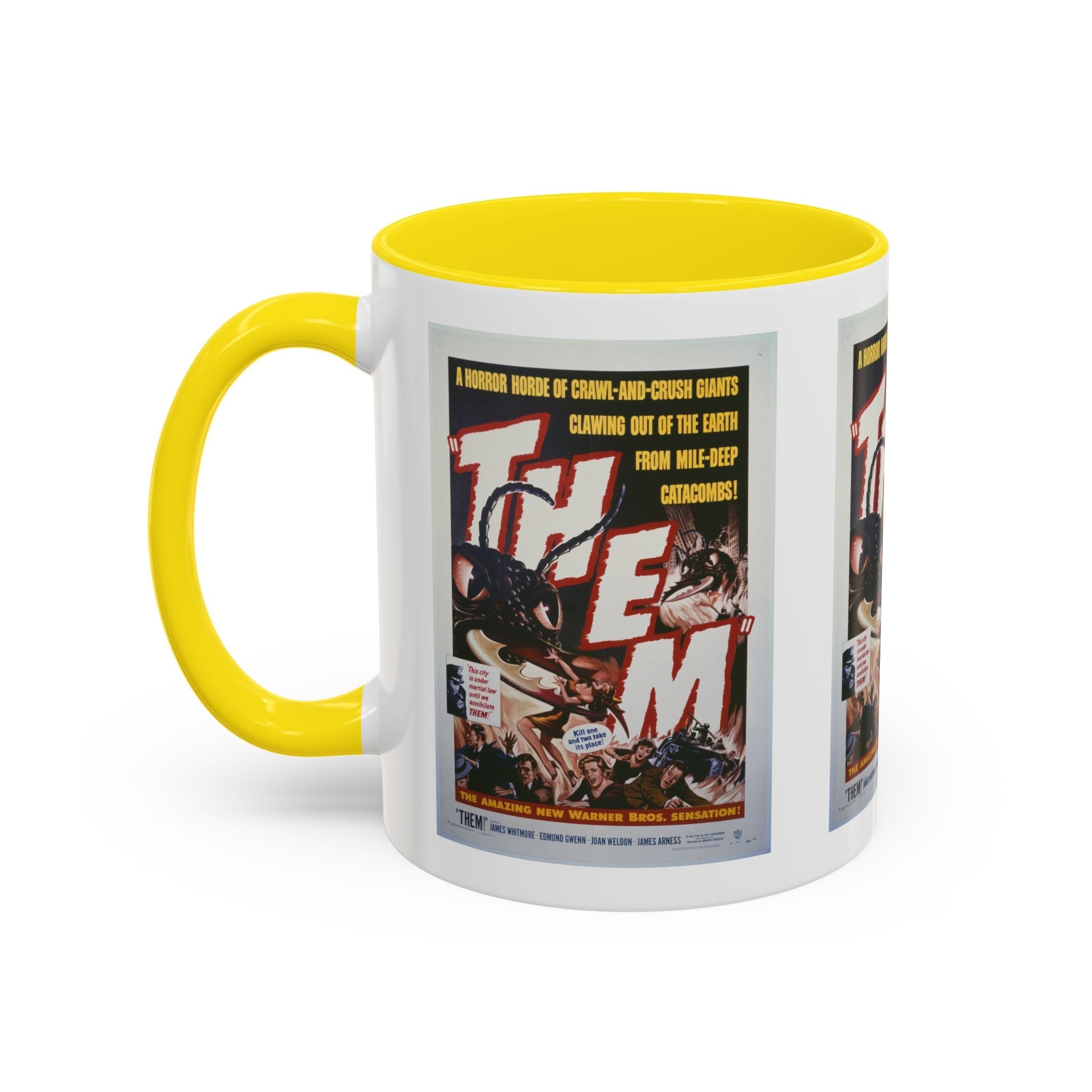 Cult Classic Movie Poster Art Accent Coffee Mug (11, 15oz) - Them 1954 - POPvault