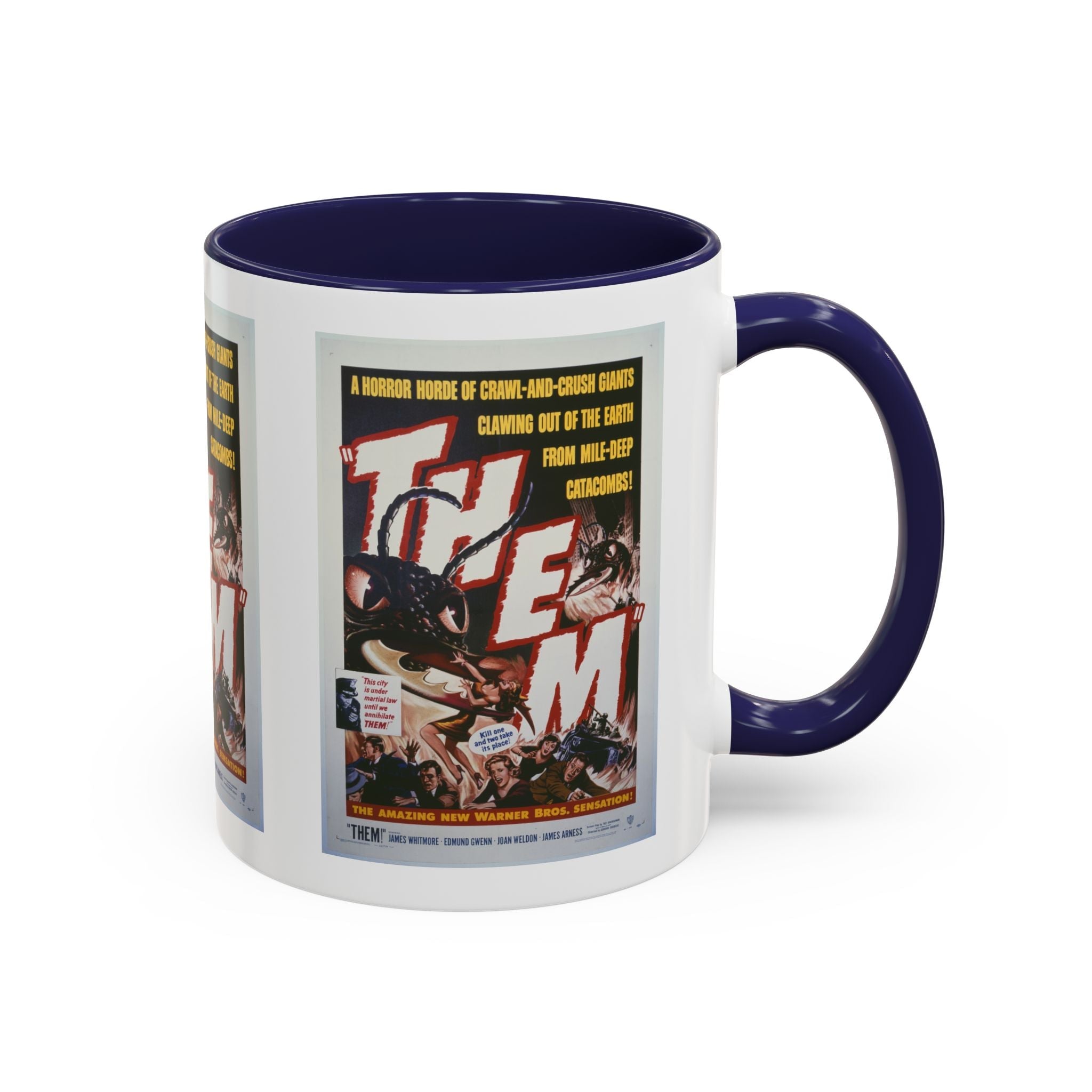 Cult Classic Movie Poster Art Accent Coffee Mug (11, 15oz) - Them 1954 - POPvault