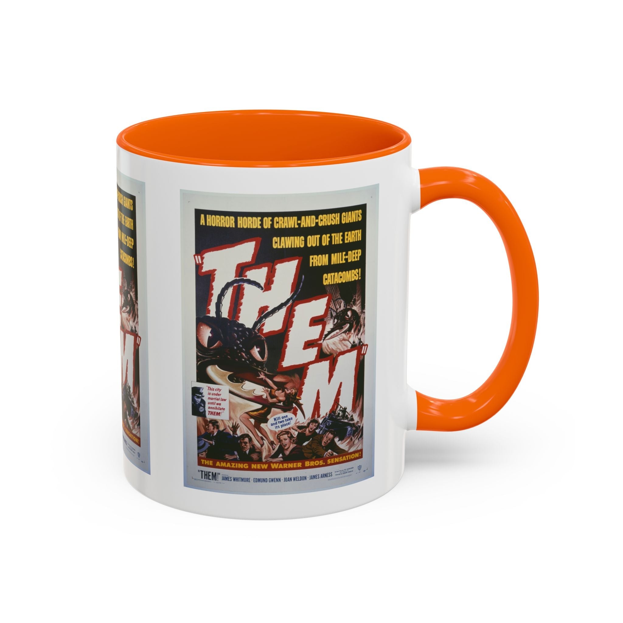 Cult Classic Movie Poster Art Accent Coffee Mug (11, 15oz) - Them 1954 - POPvault