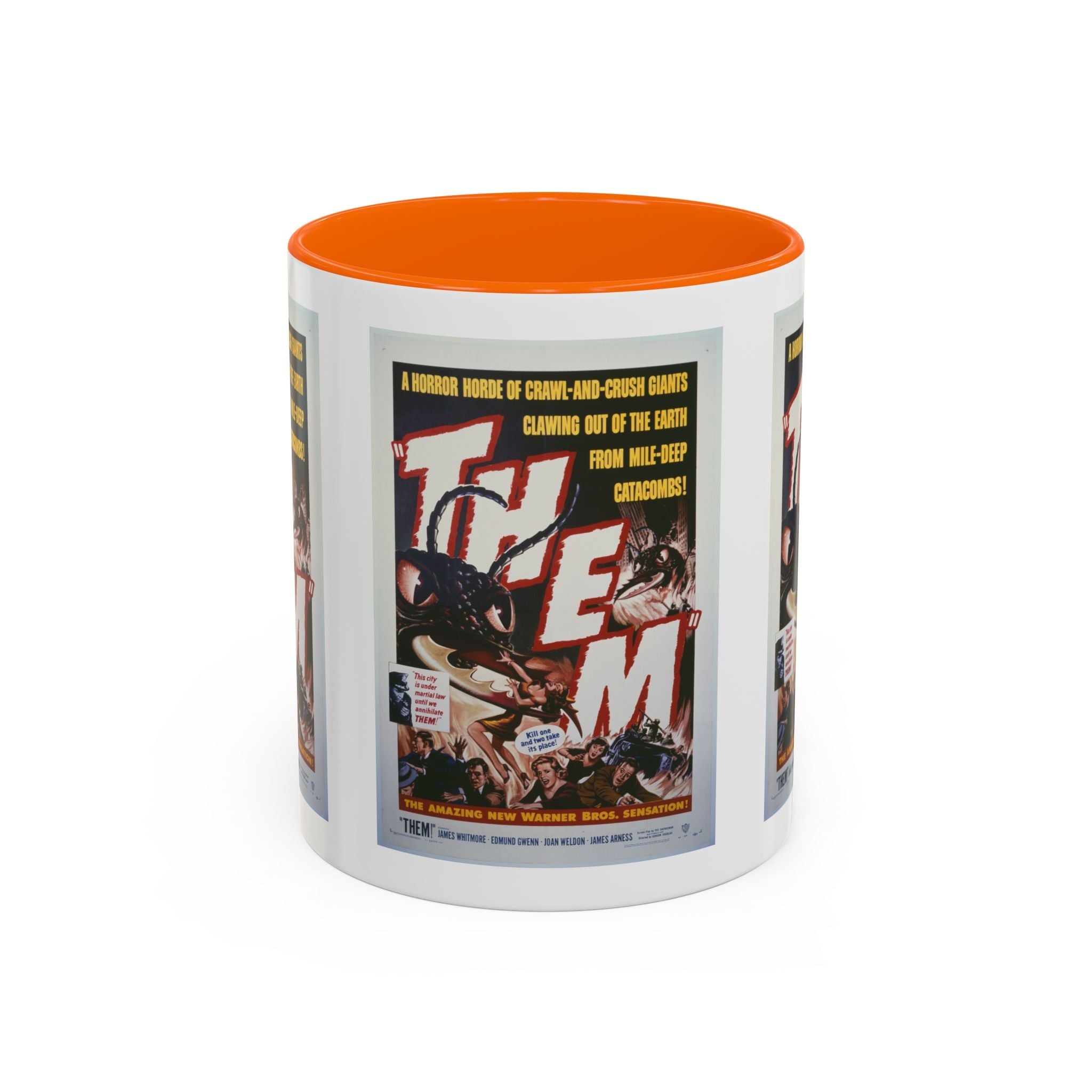 Cult Classic Movie Poster Art Accent Coffee Mug (11, 15oz) - Them 1954 - POPvault