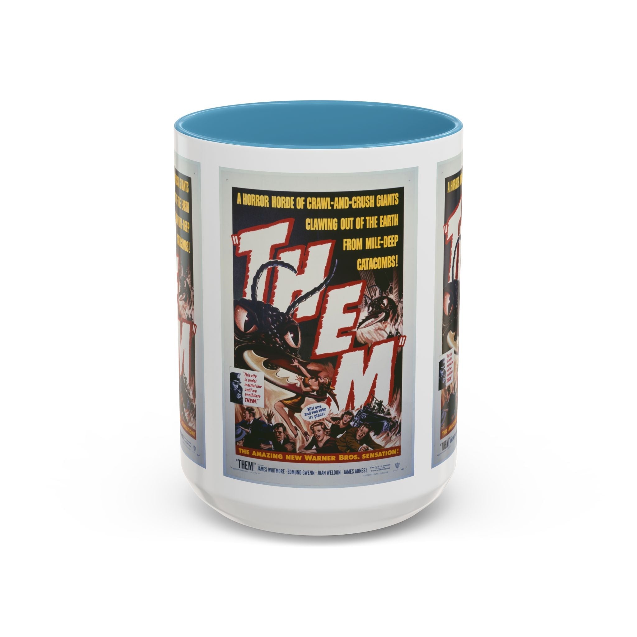 Cult Classic Movie Poster Art Accent Coffee Mug (11, 15oz) - Them 1954 - POPvault