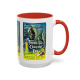Cult Classic Movie Poster Art Accent Coffee Mug (11, 15oz) - Thing That Couldn't Die 1958 - POPvault