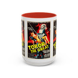 Cult Classic Movie Poster Art Accent Coffee Mug (11, 15oz) - Tobor The Great 1954 - POPvault