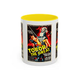 Cult Classic Movie Poster Art Accent Coffee Mug (11, 15oz) - Tobor The Great 1954 - POPvault