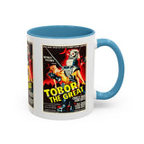 Cult Classic Movie Poster Art Accent Coffee Mug (11, 15oz) - Tobor The Great 1954 - POPvault