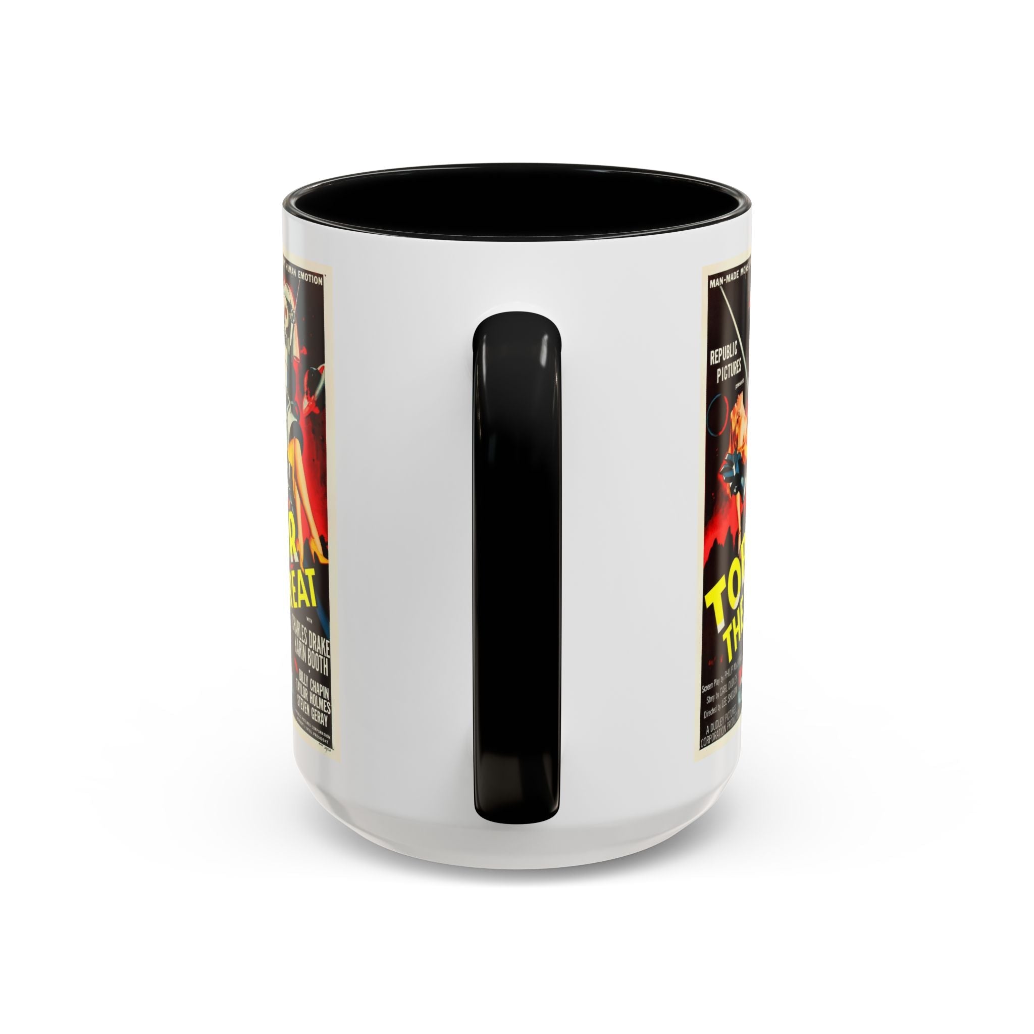 Cult Classic Movie Poster Art Accent Coffee Mug (11, 15oz) - Tobor The Great 1954 - POPvault