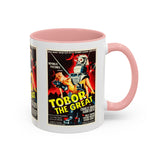 Cult Classic Movie Poster Art Accent Coffee Mug (11, 15oz) - Tobor The Great 1954 - POPvault
