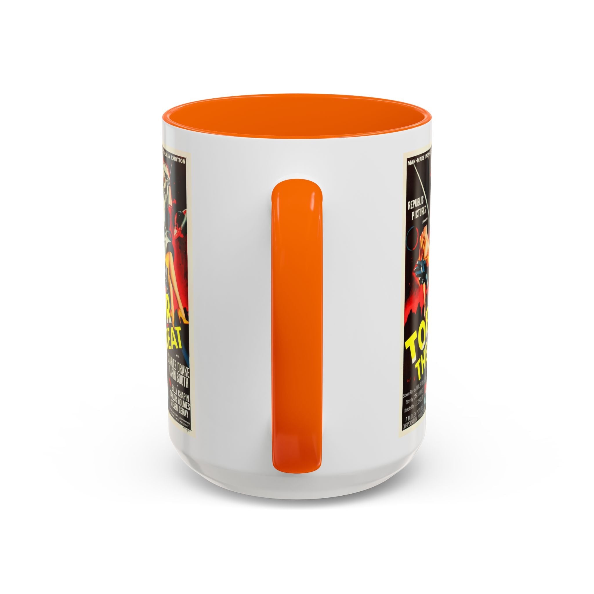 Cult Classic Movie Poster Art Accent Coffee Mug (11, 15oz) - Tobor The Great 1954 - POPvault