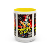 Cult Classic Movie Poster Art Accent Coffee Mug (11, 15oz) - Tobor The Great 1954 - POPvault