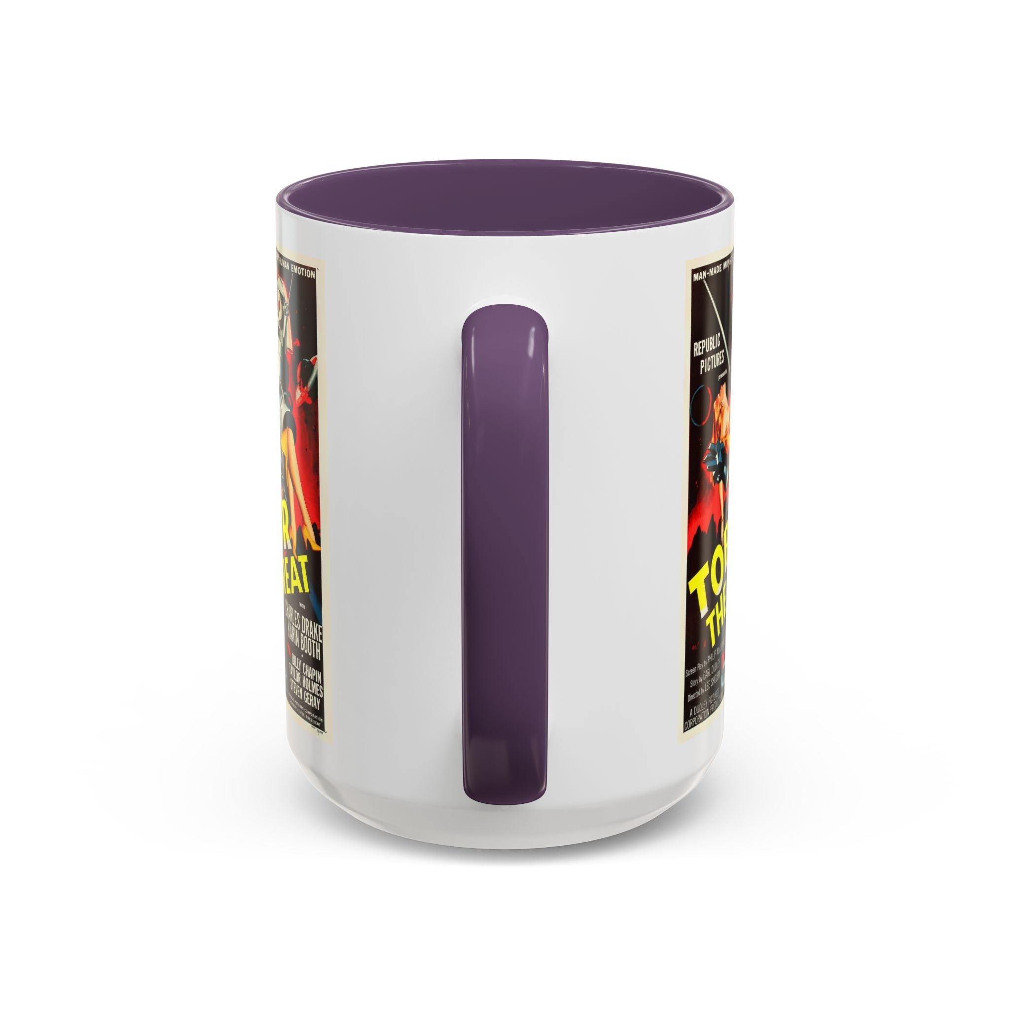 Cult Classic Movie Poster Art Accent Coffee Mug (11, 15oz) - Tobor The Great 1954 - POPvault