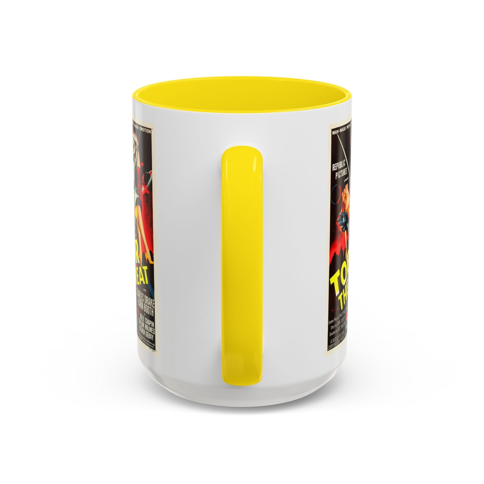 Cult Classic Movie Poster Art Accent Coffee Mug (11, 15oz) - Tobor The Great 1954 - POPvault