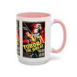 Cult Classic Movie Poster Art Accent Coffee Mug (11, 15oz) - Tobor The Great 1954 - POPvault