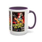 Cult Classic Movie Poster Art Accent Coffee Mug (11, 15oz) - Tobor The Great 1954 - POPvault
