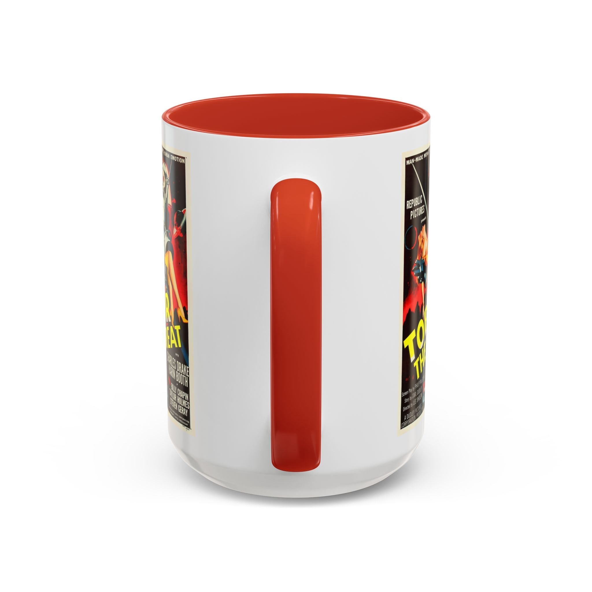 Cult Classic Movie Poster Art Accent Coffee Mug (11, 15oz) - Tobor The Great 1954 - POPvault