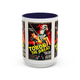 Cult Classic Movie Poster Art Accent Coffee Mug (11, 15oz) - Tobor The Great 1954 - POPvault