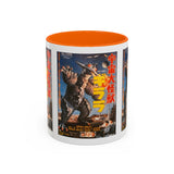 Cult Classic Movie Poster Art Accent Coffee Mug (11, 15oz) - Uchu - Daikaiju - Girara (X From Outer Space) 1967 - POPvault