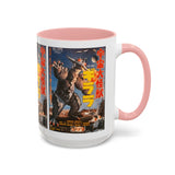 Cult Classic Movie Poster Art Accent Coffee Mug (11, 15oz) - Uchu - Daikaiju - Girara (X From Outer Space) 1967 - POPvault
