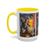 Cult Classic Movie Poster Art Accent Coffee Mug (11, 15oz) - Uchu - Daikaiju - Girara (X From Outer Space) 1967 - POPvault
