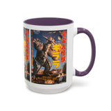 Cult Classic Movie Poster Art Accent Coffee Mug (11, 15oz) - Uchu - Daikaiju - Girara (X From Outer Space) 1967 - POPvault