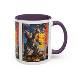 Cult Classic Movie Poster Art Accent Coffee Mug (11, 15oz) - Uchu - Daikaiju - Girara (X From Outer Space) 1967 - POPvault