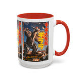 Cult Classic Movie Poster Art Accent Coffee Mug (11, 15oz) - Uchu - Daikaiju - Girara (X From Outer Space) 1967 - POPvault