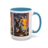 Cult Classic Movie Poster Art Accent Coffee Mug (11, 15oz) - Uchu - Daikaiju - Girara (X From Outer Space) 1967 - POPvault