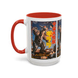 Cult Classic Movie Poster Art Accent Coffee Mug (11, 15oz) - Uchu - Daikaiju - Girara (X From Outer Space) 1967 - POPvault