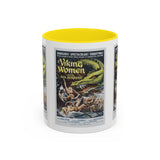 Cult Classic Movie Poster Art Accent Coffee Mug (11, 15oz) - Viking Women And The Sea Serpent 1957 - POPvault