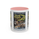 Cult Classic Movie Poster Art Accent Coffee Mug (11, 15oz) - Viking Women And The Sea Serpent 1957 - POPvault
