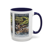 Cult Classic Movie Poster Art Accent Coffee Mug (11, 15oz) - Viking Women And The Sea Serpent 1957 - POPvault