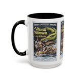Cult Classic Movie Poster Art Accent Coffee Mug (11, 15oz) - Viking Women And The Sea Serpent 1957 - POPvault