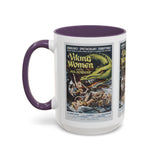 Cult Classic Movie Poster Art Accent Coffee Mug (11, 15oz) - Viking Women And The Sea Serpent 1957 - POPvault