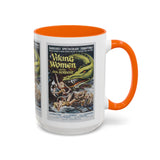 Cult Classic Movie Poster Art Accent Coffee Mug (11, 15oz) - Viking Women And The Sea Serpent 1957 - POPvault