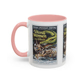 Cult Classic Movie Poster Art Accent Coffee Mug (11, 15oz) - Viking Women And The Sea Serpent 1957 - POPvault