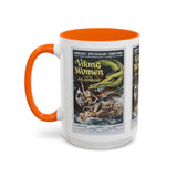 Cult Classic Movie Poster Art Accent Coffee Mug (11, 15oz) - Viking Women And The Sea Serpent 1957 - POPvault