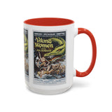 Cult Classic Movie Poster Art Accent Coffee Mug (11, 15oz) - Viking Women And The Sea Serpent 1957 - POPvault