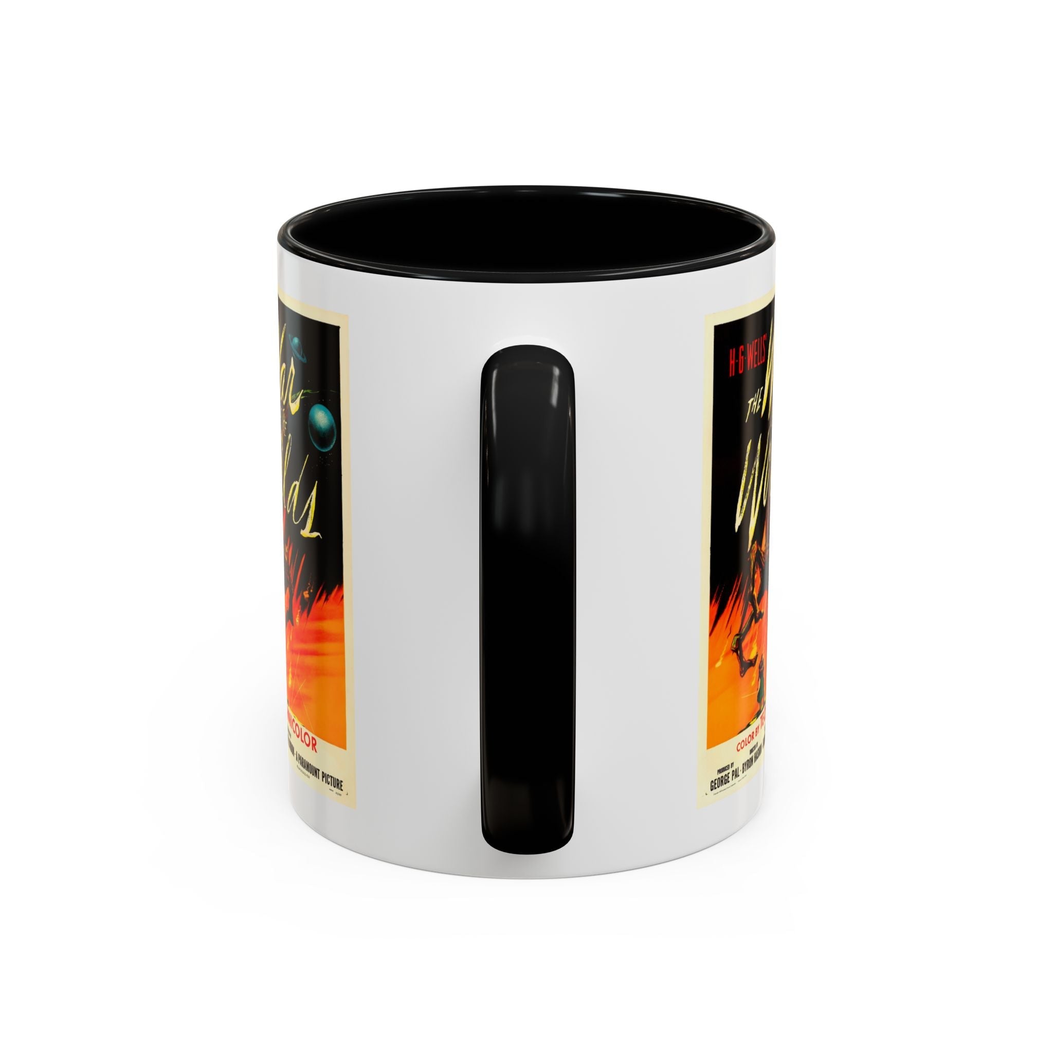 Cult Classic Movie Poster Art Accent Coffee Mug (11, 15oz) - War Of The Worlds 1953 - POPvault