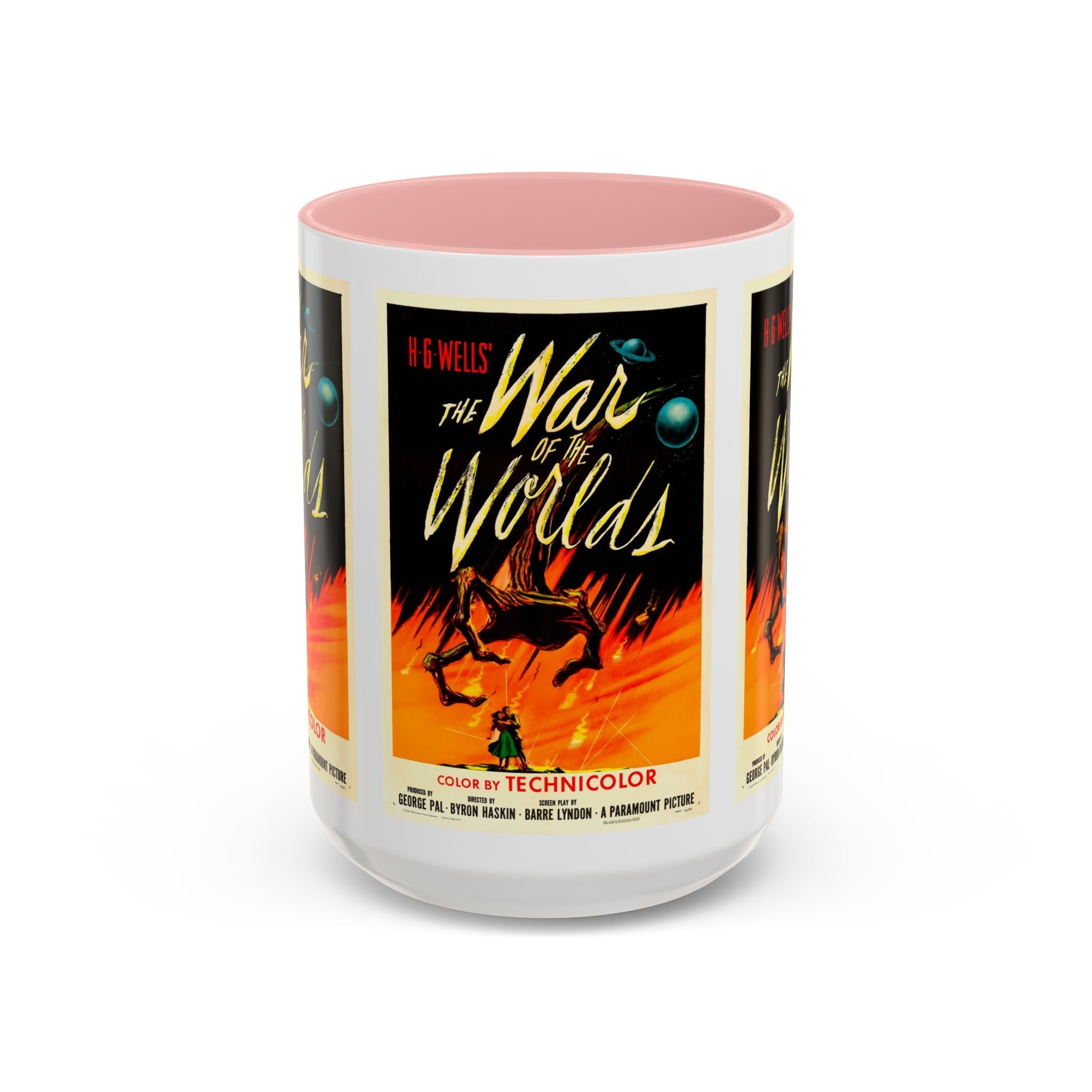 Cult Classic Movie Poster Art Accent Coffee Mug (11, 15oz) - War Of The Worlds 1953 - POPvault