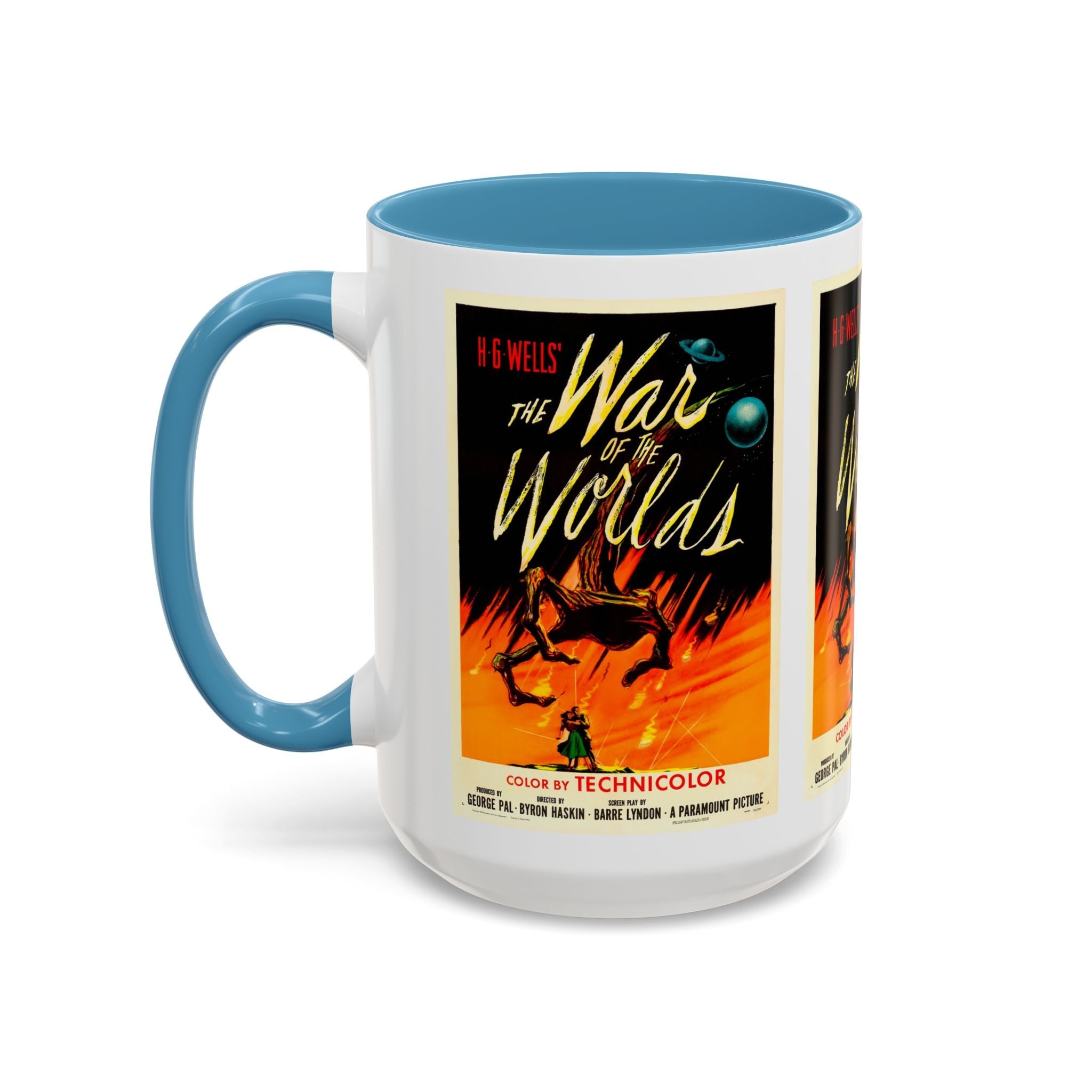 Cult Classic Movie Poster Art Accent Coffee Mug (11, 15oz) - War Of The Worlds 1953 - POPvault