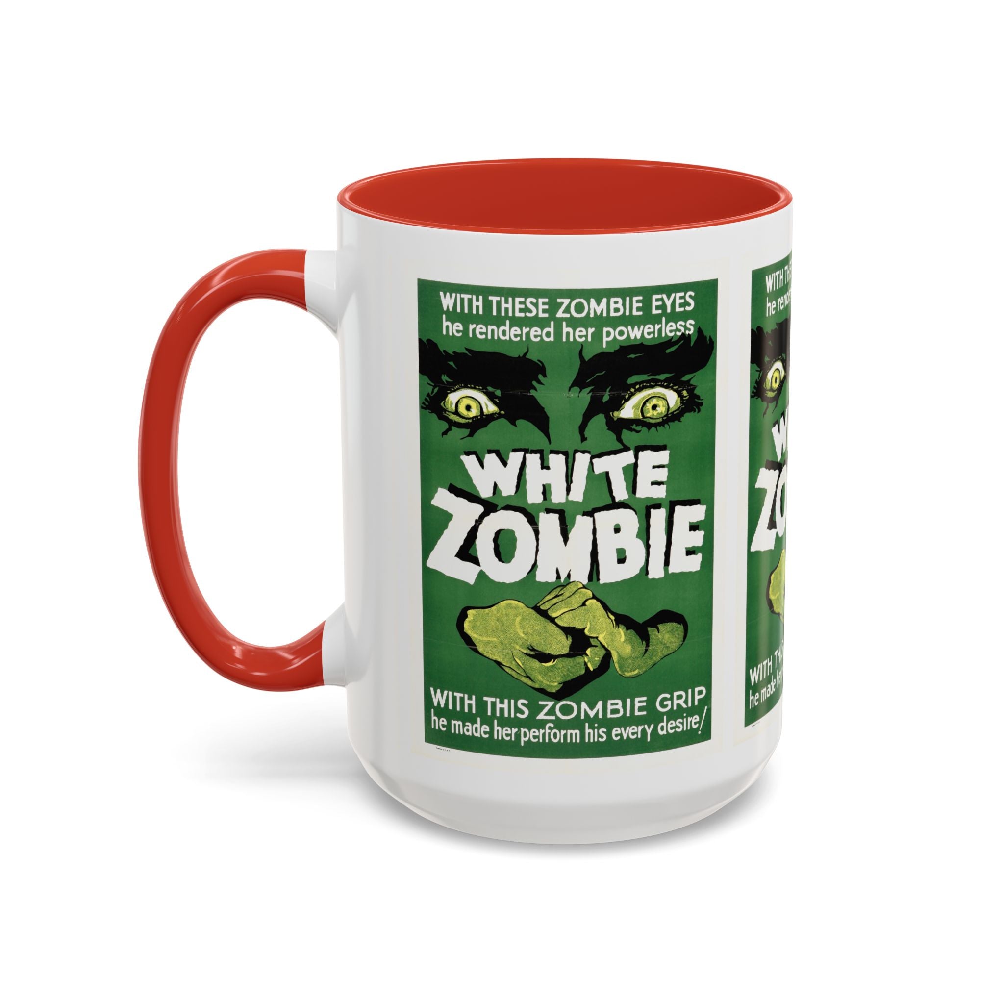Cult Classic Movie Poster Art Accent Coffee Mug (11, 15oz) - White Zombie 1932 - POPvault
