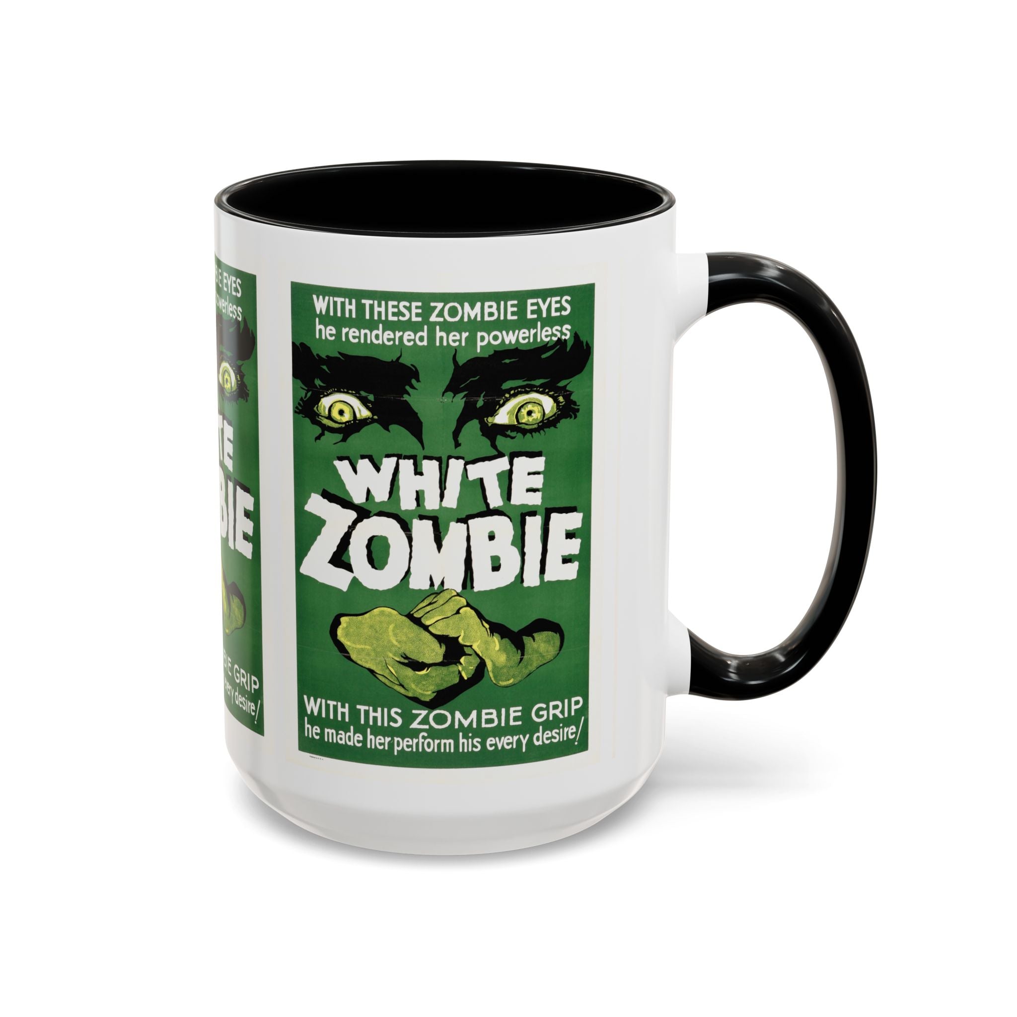 Cult Classic Movie Poster Art Accent Coffee Mug (11, 15oz) - White Zombie 1932 - POPvault