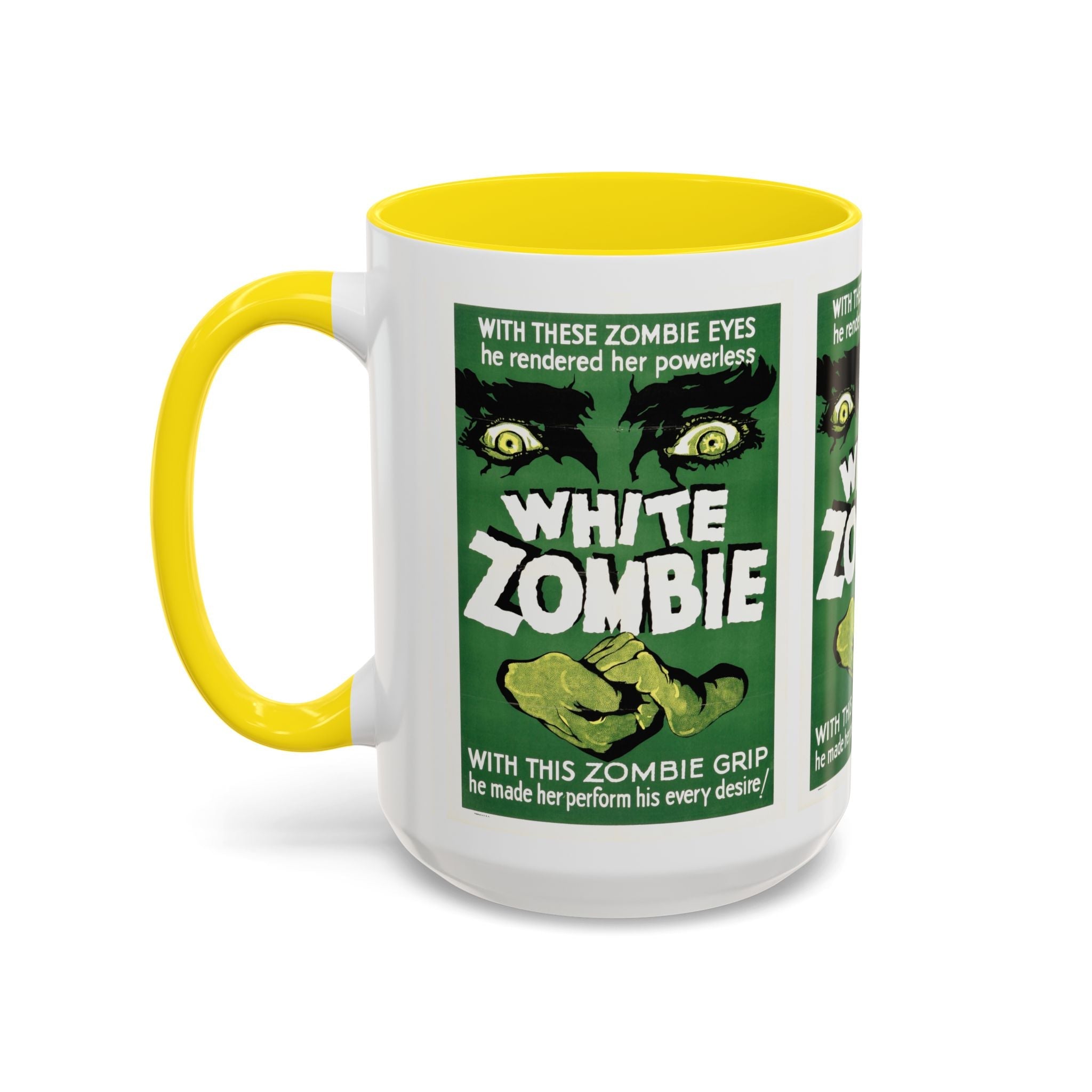 Cult Classic Movie Poster Art Accent Coffee Mug (11, 15oz) - White Zombie 1932 - POPvault