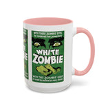 Cult Classic Movie Poster Art Accent Coffee Mug (11, 15oz) - White Zombie 1932 - POPvault