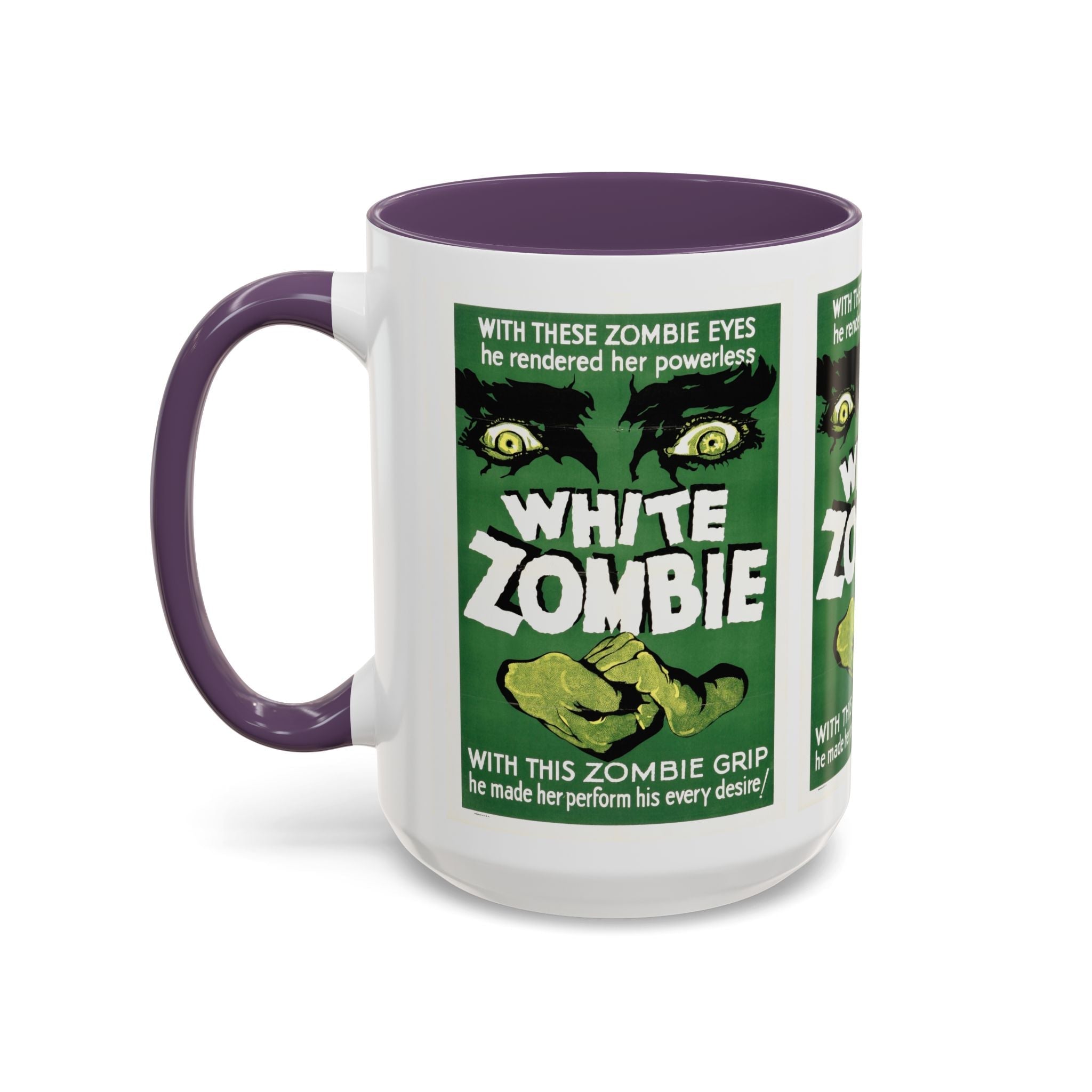 Cult Classic Movie Poster Art Accent Coffee Mug (11, 15oz) - White Zombie 1932 - POPvault