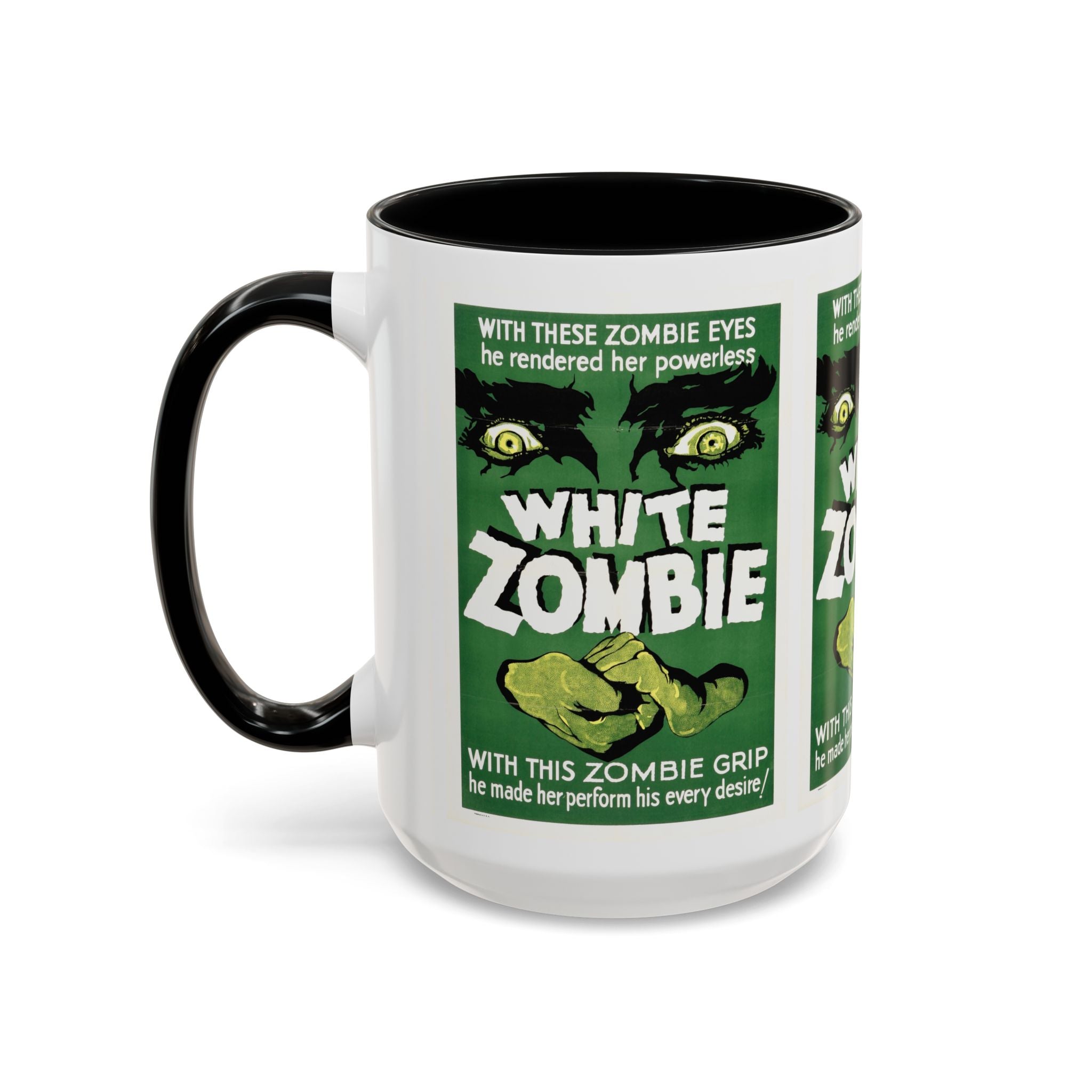 Cult Classic Movie Poster Art Accent Coffee Mug (11, 15oz) - White Zombie 1932 - POPvault