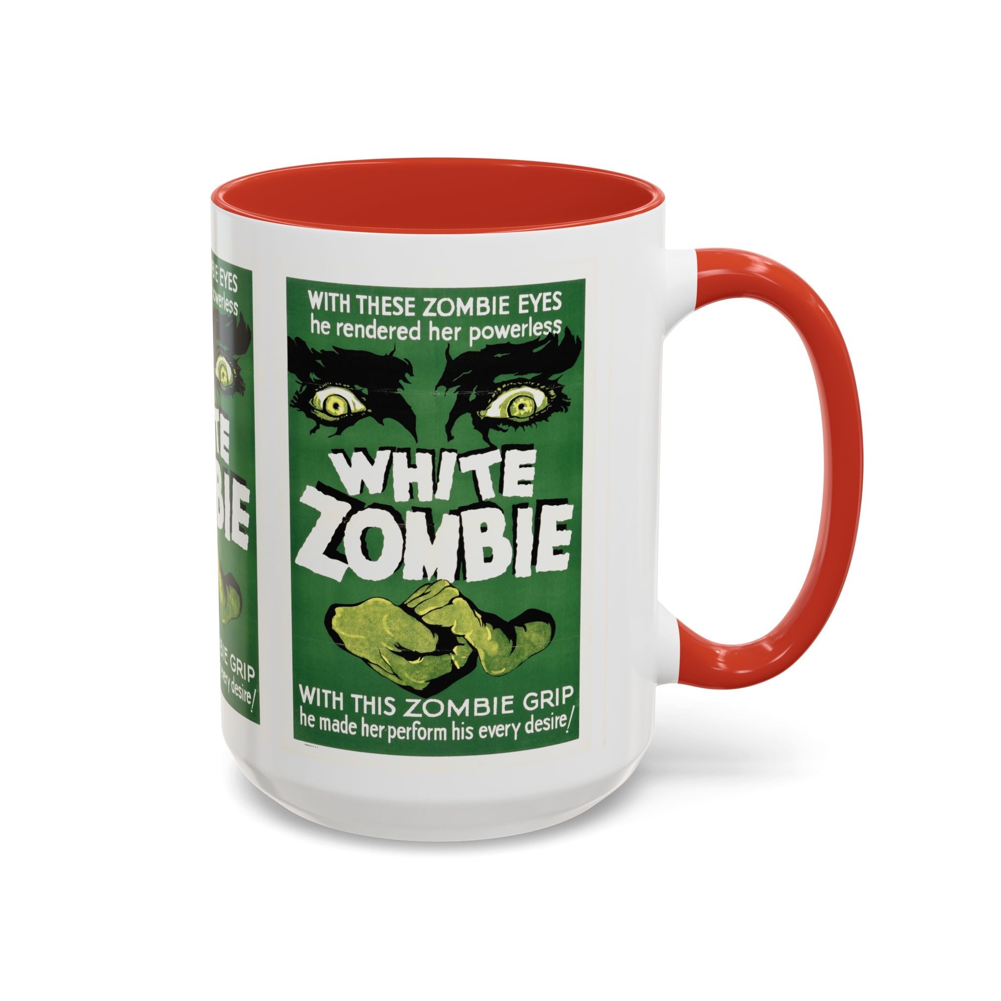 Cult Classic Movie Poster Art Accent Coffee Mug (11, 15oz) - White Zombie 1932 - POPvault