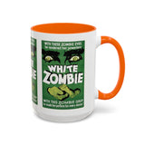 Cult Classic Movie Poster Art Accent Coffee Mug (11, 15oz) - White Zombie 1932 - POPvault
