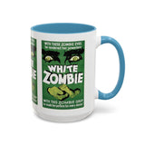 Cult Classic Movie Poster Art Accent Coffee Mug (11, 15oz) - White Zombie 1932 - POPvault