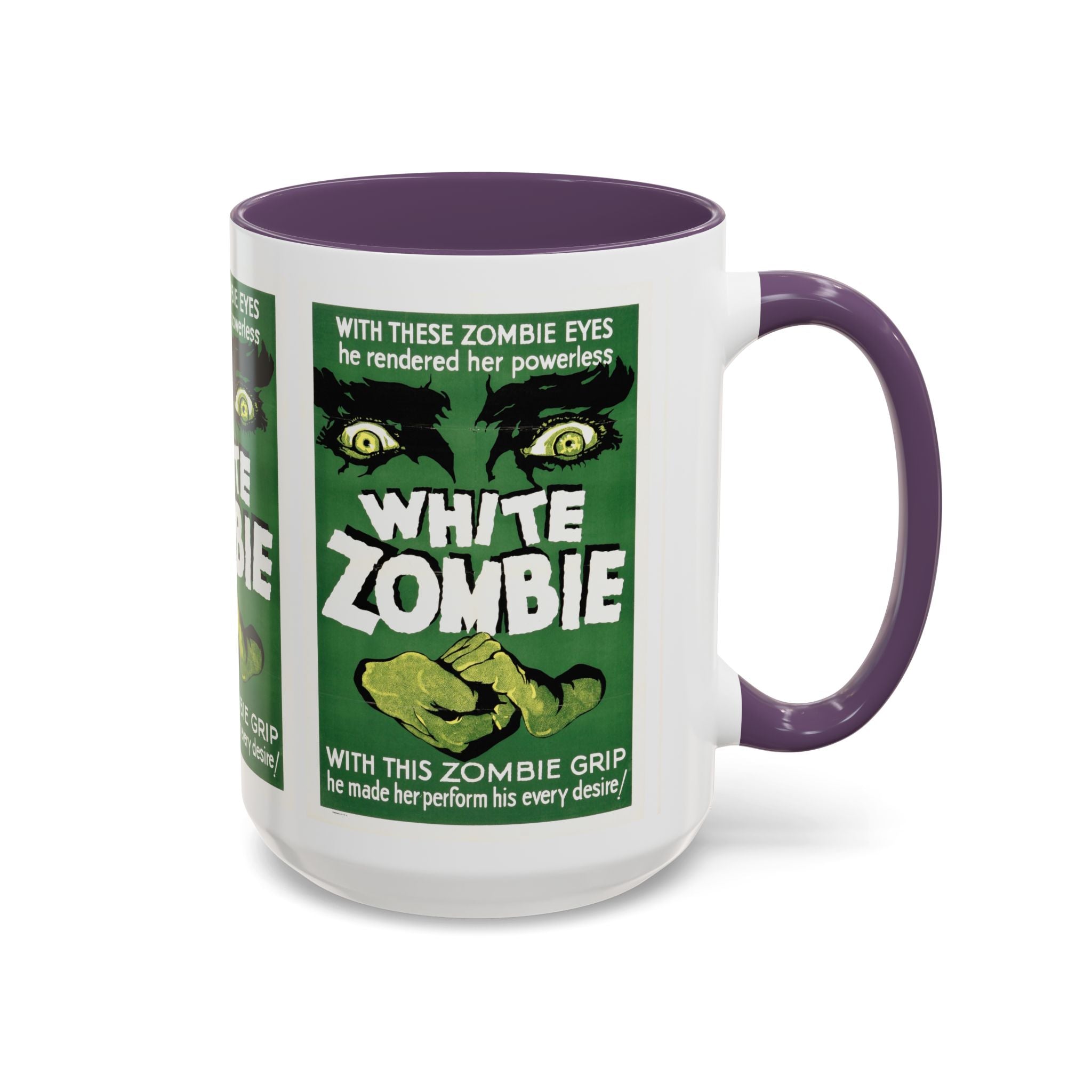 Cult Classic Movie Poster Art Accent Coffee Mug (11, 15oz) - White Zombie 1932 - POPvault