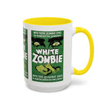 Cult Classic Movie Poster Art Accent Coffee Mug (11, 15oz) - White Zombie 1932 - POPvault